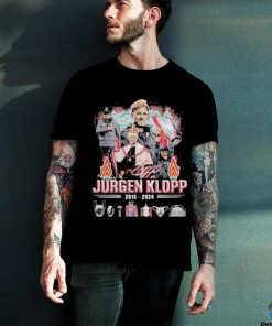 Liverpool Jurgen Klopp 2015 2024 Thank You For The Memories T Shirt