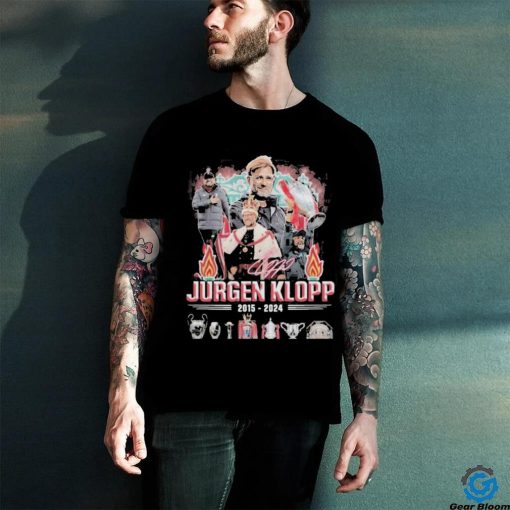 Liverpool Jurgen Klopp 2015 2024 Thank You For The Memories T Shirt