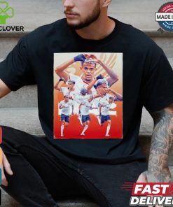 Liverpool Luis Diaz at the double graphic shirt