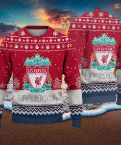 Liverpool The Reds England Premier League Christmas Ugly Sweater