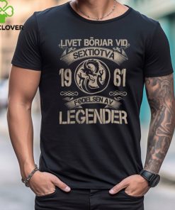 Livet börjar vid 1961 Fødelsen AV Legender shirt
