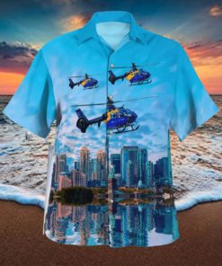 Livingston New Jersey Atlantic Air Ambulance Hawaiian Shirt