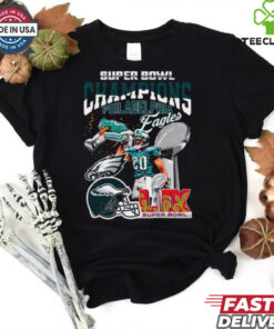Lix Super Bowl Champions Philadelphia Eagles Football 2025 T Shirt