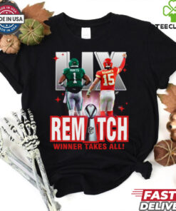 Lix Super Bowl Chiefs Vs Eagles Rematch Winner Takes All shirt