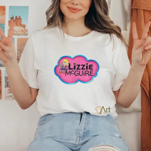 Lizzie Mcguire Animated Lizzie Logo New Shirt