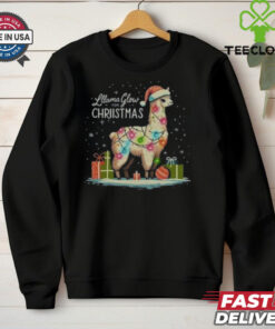 Llama Christmas Shirt 2 Llama Christmas Shirt