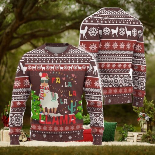 Llama Ugly Christmas Sweater Men And Women Christmas Gift Sweater