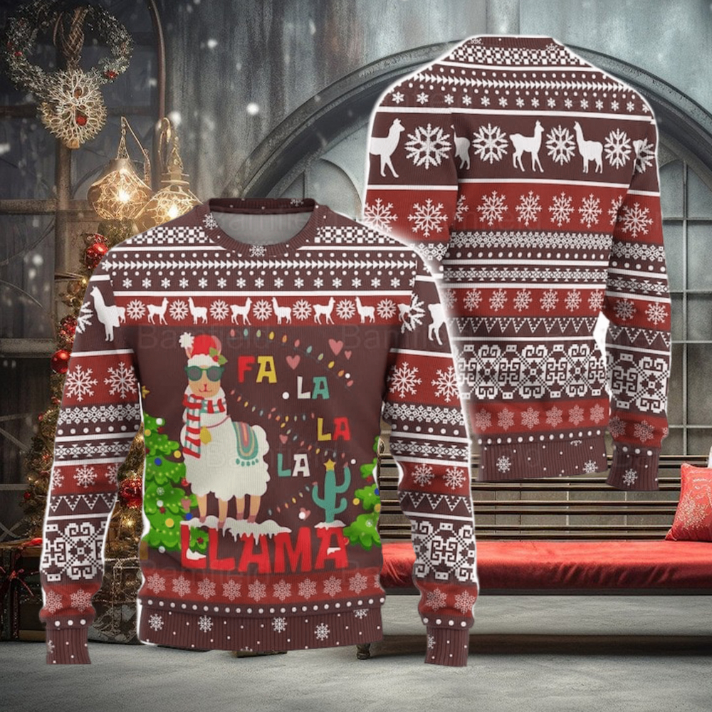 Llama Ugly Christmas Sweater Men And Women Christmas Gift Sweater Llama Ugly Christmas Sweater Men And Women Christmas Gift Sweater