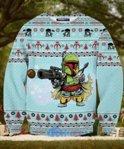 Star Wars Storm Trooper Ugly Christmas All Over Printed Sweatshirt