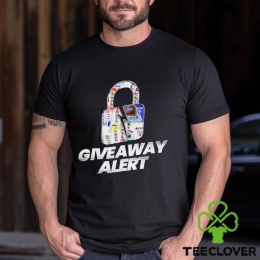 Lock Giveaway alert shirt
