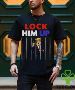 Lock him up jail Trump art design T shirt