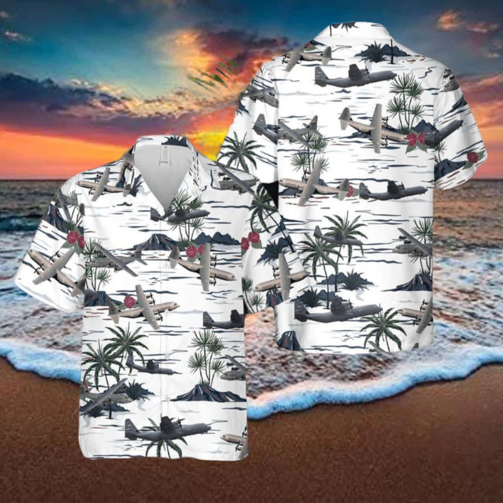 Lockheed Martin C 130J Super Hercules Hawaiian Shirt Lockheed Martin C 130J Super Hercules Hawaiian Shirt