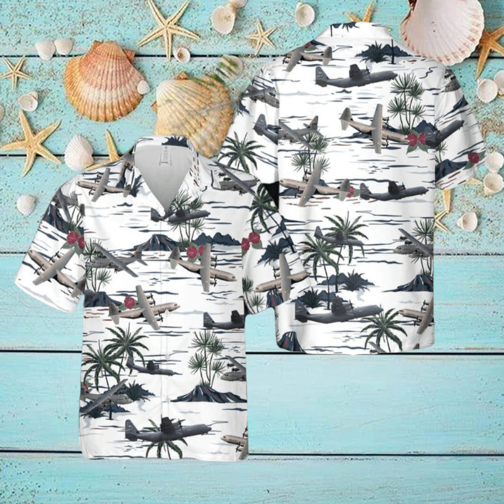 Lockheed Martin C 130J Super Hercules Hawaiian Shirt Lockheed Martin C 130J Super Hercules Hawaiian Shirt