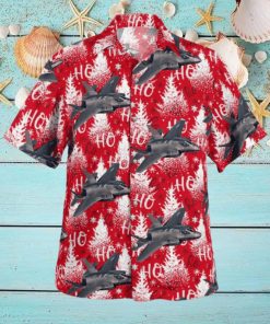 Lockheed Martin F 35 Lightning II Christmas Hawaiian Shirt