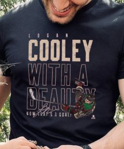 Logan Cooley Arizona With A Beauty WHT Shirt