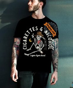 Logan Ryan Band Cigarettes With Alcohol Tee shirt