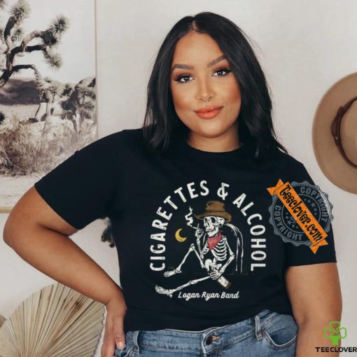 Logan Ryan Band Cigarettes With Alcohol Tee shirt
