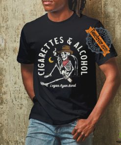 Logan Ryan Band Cigarettes With Alcohol Tee shirt