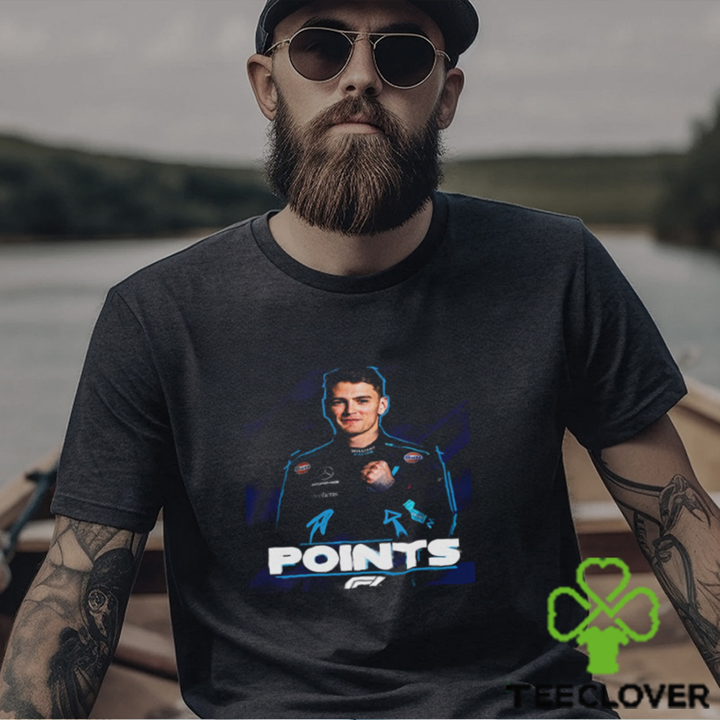 Logan Sargeant Scores His First Point In F1 For Williams Racing In United States GP 2023 Unisex T shirt Logan Sargeant Scores His First Point In F1 For Williams Racing In United States GP 2023 Unisex T shirt