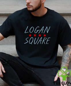 Logan Squar Chicago Flag shirt 1 Logan Squar Chicago Flag shirt