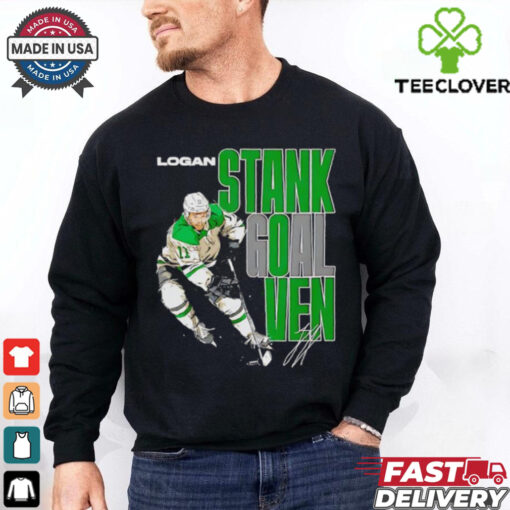 Logan Stankoven Dallas Stars Hockey StankGOALven signature shirt