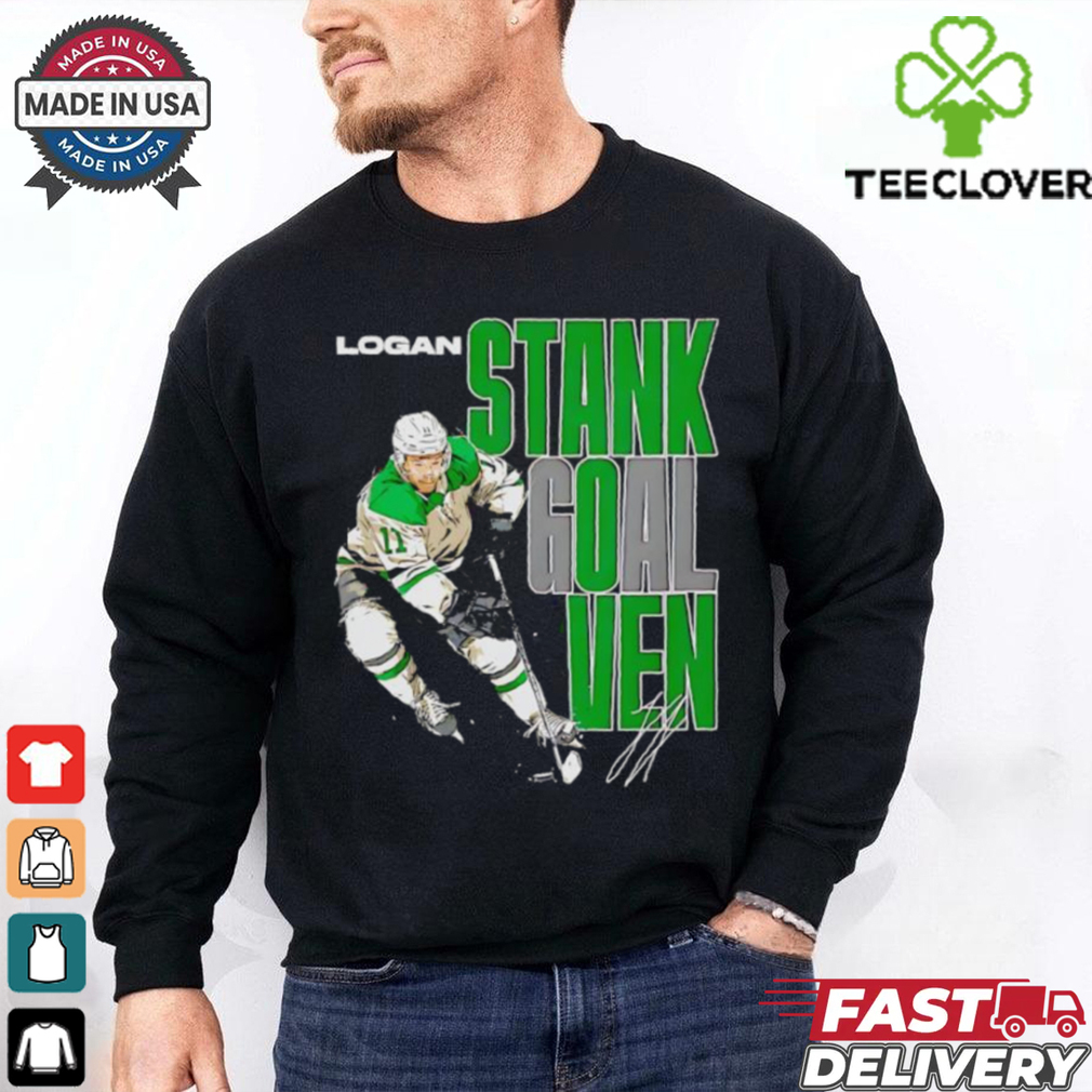 Logan Stankoven Dallas Stars Hockey StankGOALven signature shirt Logan Stankoven Dallas Stars Hockey StankGOALven signature shirt
