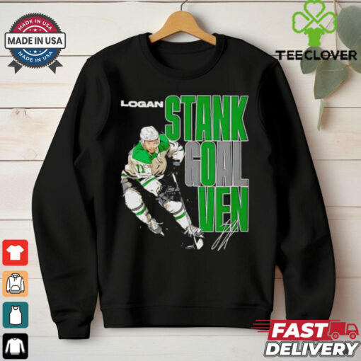 Logan Stankoven Dallas Stars Hockey StankGOALven signature shirt