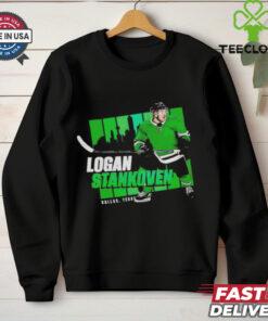 Logan Stankoven Dallas Stars NHL hockey city stack vintage shirt