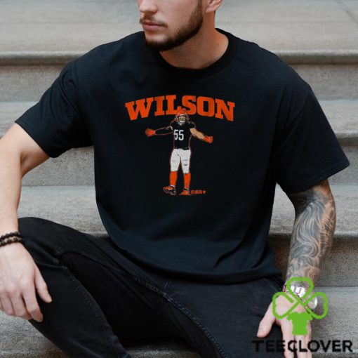 Logan Wilson Football Hero Pose Shirt