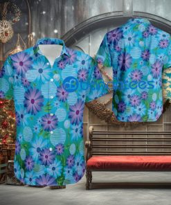 Logo At&t Flower Beach Hawaiian Shirt Beach For Men And Women