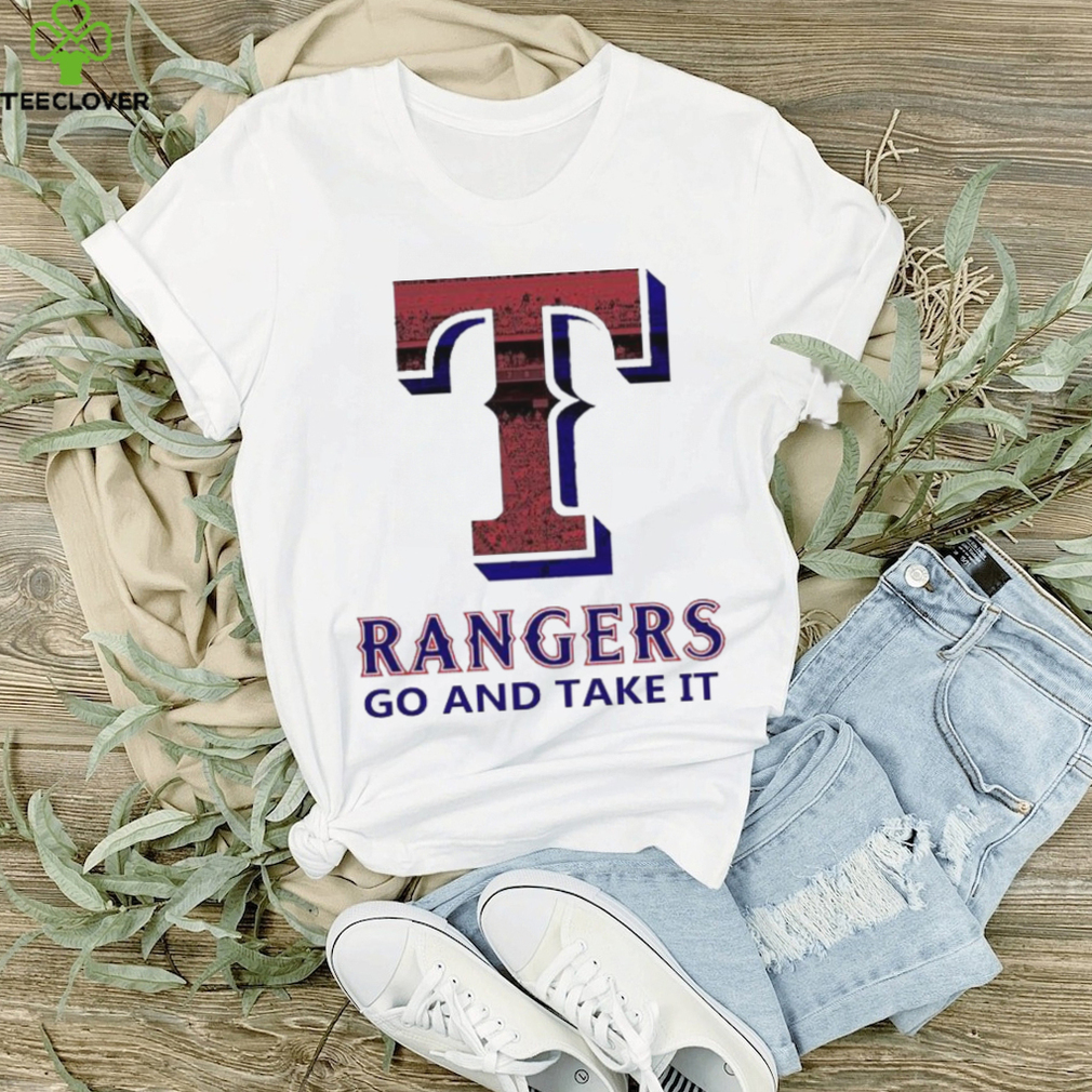 Texas rangers 2023 city connect large logo shirt - Teeclover