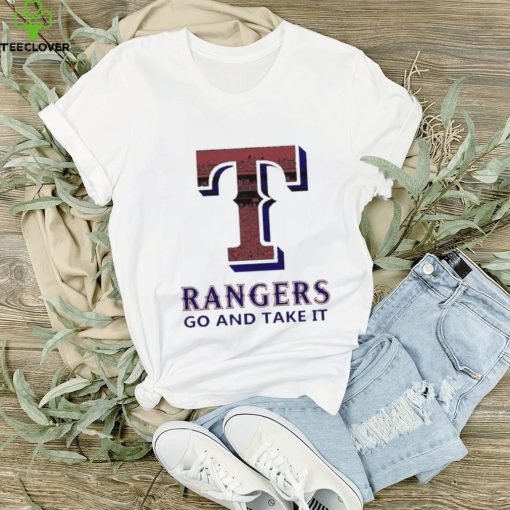 Logo Texas rangers go and take it shirt