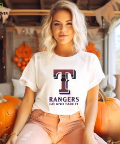 Logo Texas rangers go and take it shirt