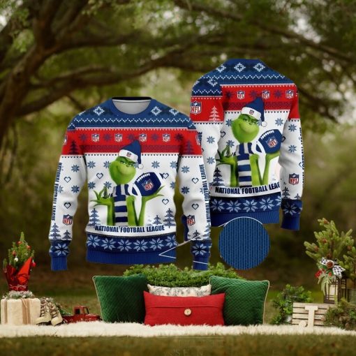 Logo The Grinch New Ugly Christmas Sweater NFL Gift For Fans