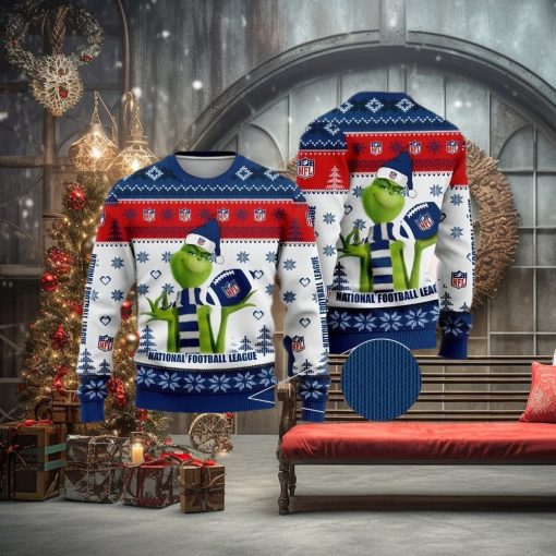 Logo The Grinch New Ugly Christmas Sweater NFL Gift For Fans
