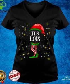 Lois Elf Personalized First Given Name Christmas T Shirt