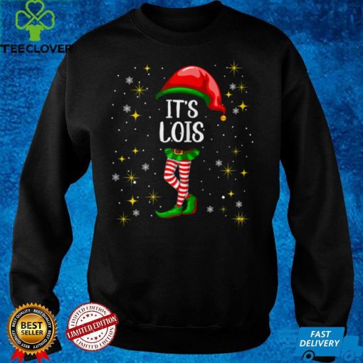 Lois Elf Personalized First Given Name Christmas T Shirt