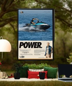 Loki Season 2 Mobius Chief Sales Officer Selling Jet Ski Dedicated Workers Home Decor Poster Canvas