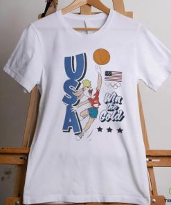 Lola Bunny Team USA Looney Tunes Girls Youth Basketball T Shirt