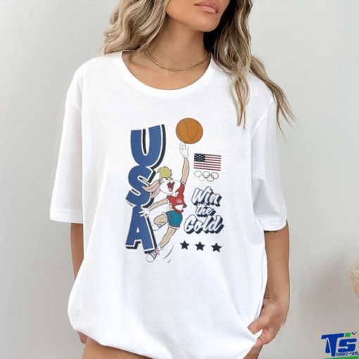 Lola Bunny Team USA Looney Tunes Girls Youth Basketball T Shirt