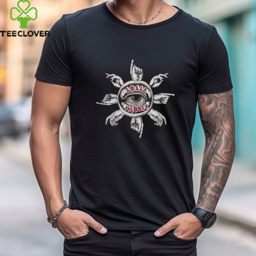 Lollapalooza 2024 All Seeing Eye Tee shirt