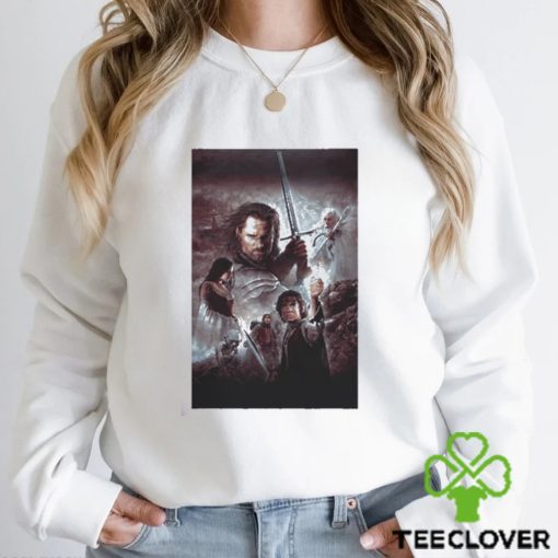 Lollz he Lord Of The Rings The Return Of The King Movie Poster Shirt