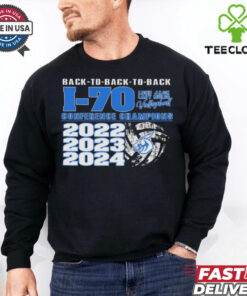 Lone Jack Lady Mules Volleyball Back To Back To Back I 70 Conference Champions 2022 2024 t shirt