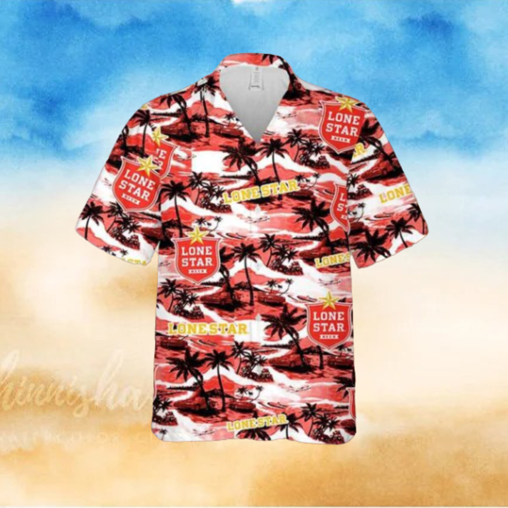 Lone Star Hawaiian Sea Island Pattern Shirt Hawaii Beer Loves Lone Star Hawaiian Sea Island Pattern Shirt Hawaii Beer Loves