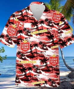 Lone Star Sea Island Pattern Hawaiian Shirt