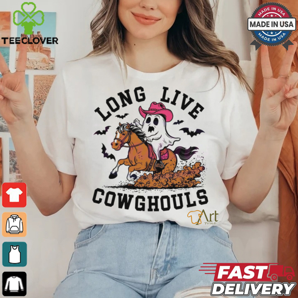 Long Live Cowghouls Ghost And Horse shirt Long Live Cowghouls Ghost And Horse shirt