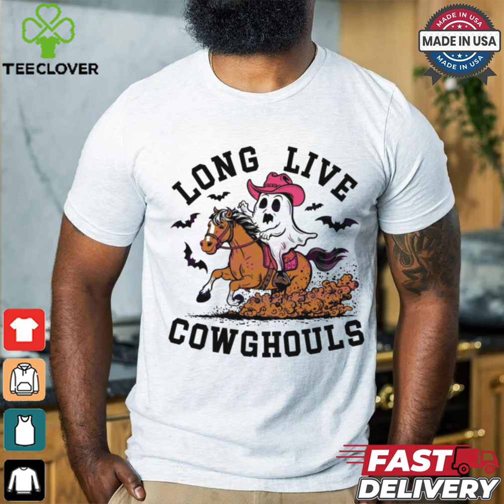 Long Live Cowghouls Ghost And Horse shirt Long Live Cowghouls Ghost And Horse shirt