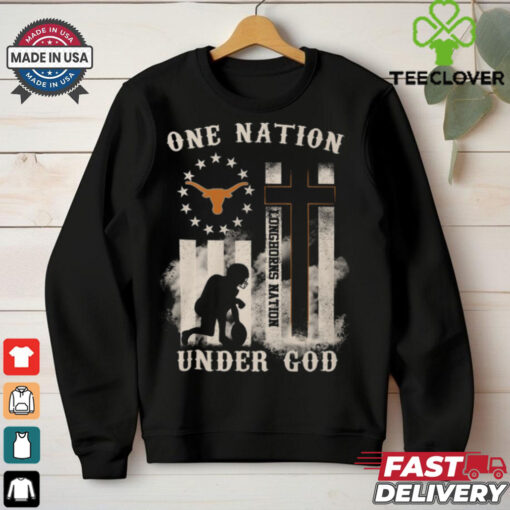 Longhorns Nation Under God Shirt