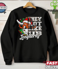 Longhorns They Not Like Us christmas shirt 2 Longhorns They Not Like Us christmas shirt