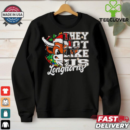 Longhorns They Not Like Us christmas shirt
